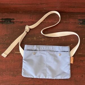 Amiacalva Gabardine Sacoche Small Crossbody Bag